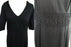 Cotton Blend Lace Trim LBD sz Large, V-Neck Loose Fit Boho Hippie Urban Hipster Party Dress with Golden Exposed Zip, Smart Casual Day Dress
